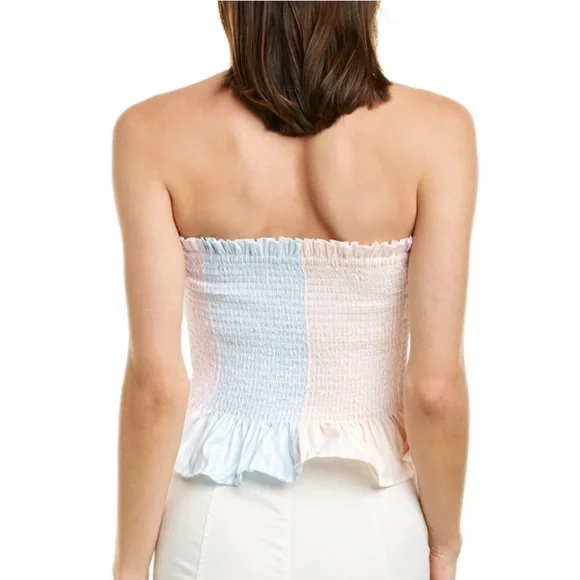 Petersyn Marianna Tutti Smocked Strapless Top - Picture 2 of 7